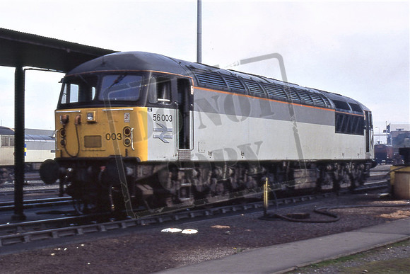56003 (Cat No TTR14920) Leicester Depot 05-04-93 Arthur Cannings