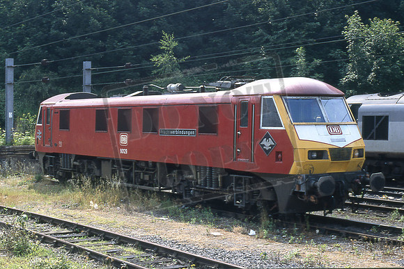 90129 FRACTVERBINDUNGEN (Cat No TTR1498) Ipswich Stabling Point 04-07-93 Arthur Cannings