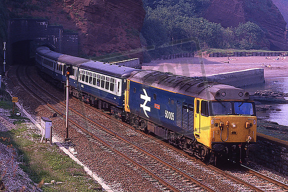 50005 COLLINGWOOD (Cat No KMM50005B) Horse Cove 1V60 09.26 Bradford - Penzance 14-06-1986 Ken Moseley C0217