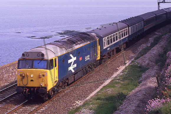 50022 ANSON (Cat No KMM50022B) Horse Cove 1A77 16.10 Paignton - Paddington 14-06-1986 Ken Moseley C0218
