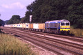 59001 YEOMAN ENDEAVOUR (Cat No KMM59001) Waingels Woodley 6A24 03.30 Merehead Quarry - Acton & Brentford 03-07-1986 Ken Moseley C0295