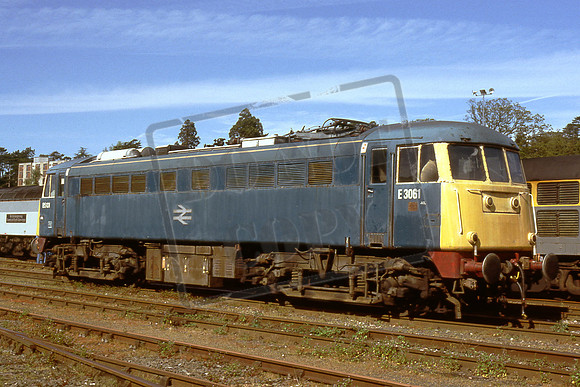85101 E3061 (Cat No TTR1844) At Exeter on the photographers day. 30-04-94 David Canning
