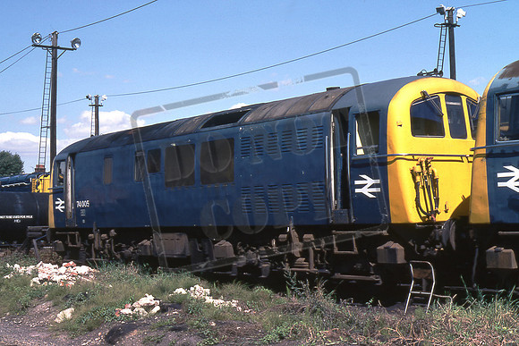 74005 (Cat No TTR1990) Eastleigh 17-08-78 Colin Marsden