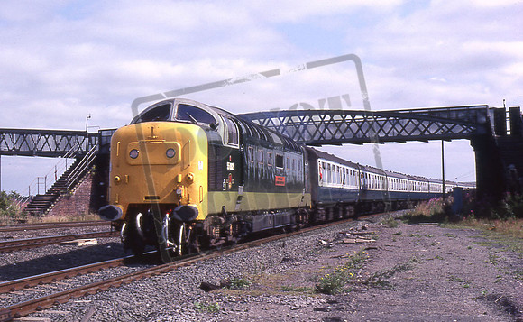 55002 KINGS OWN YORKSHIRE LIGHT INFANTRY (Cat No TTR2012) Stockton with a Newcastle to Whitby Merrymaker. Robert Beaumont