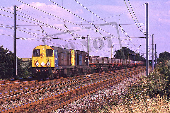 20128 & 20148 (Cat No KMM20128) Down Merry Go Round. Near Ayres End 27-06-1986 Ken Moseley C0338