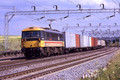 87005 CITY OF LONDON (Cat No KMM87005B) 16.05 Willesden Freightliner Terminal - Holyhead Container Terminal 4D62 Tring 09-07-1986 Ken Moseley C0315