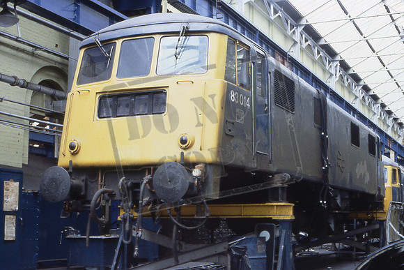 83014 (Cat No TTR2103 BREL Crewe 26-07-81 Robert Beaumont
