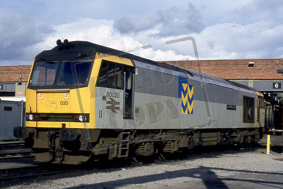 60020 GREAT WHERNSIDE Thornaby 04-04-94 Michael Hill