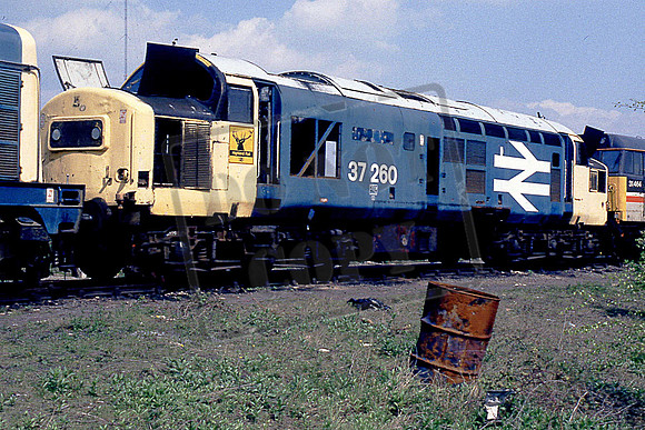 37260 (Cat No IBL37260) DONCASTER WORKS 28-4-1991 I BALL
