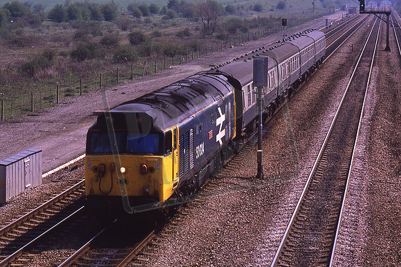 50024 VANGUARD (Cat No KMM50024B) Down empty stock. Fulscot near Didcot 23-04-1987 Ken Moseley C0544