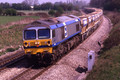 59003 YEOMAN HIGHLANDER (Cat No KMM59003D) 1005 & 09.40 Acton & Brentford Town - Merehead Quarry 6B11 Near Midgham 24-04-1987 Ken Moseley C0575