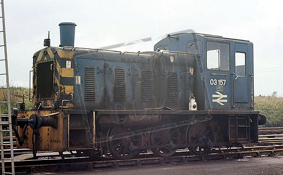 03157 (Cat No RU03157) GOOLE DEPOT 12-3-1975 (R USHER)