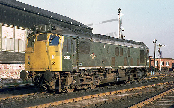 5203 (Cat No UN5203) RAVENHEAD JUNC ST HELENS 17-11-73