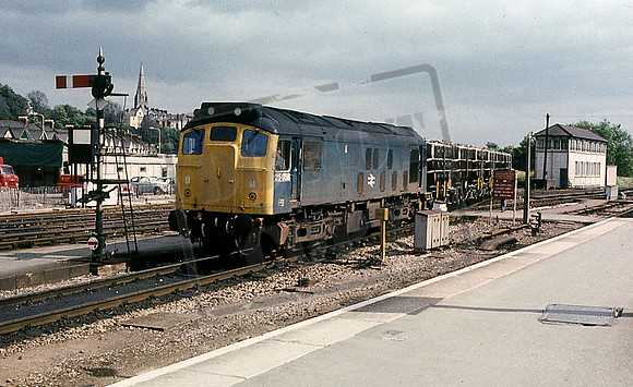 25058 (Cat No UN25058) EXETER ST DAVIDS 6-7-78
