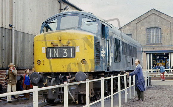 45015 (Cat No RU45015) DERBY WORKS 31-8-1974 (R USHER)
