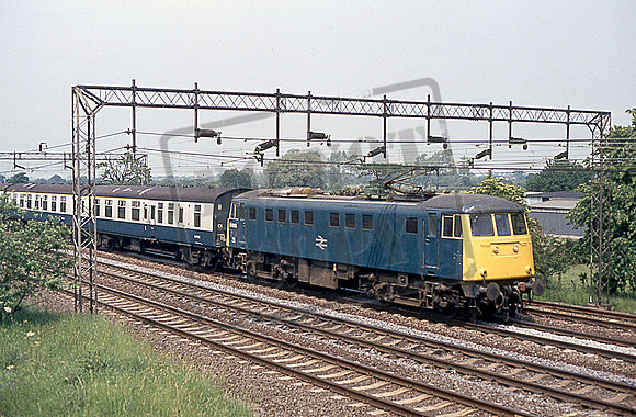 81005 (Cat No KB81005) BR CREWE 19-06-84 KEITH BARBER