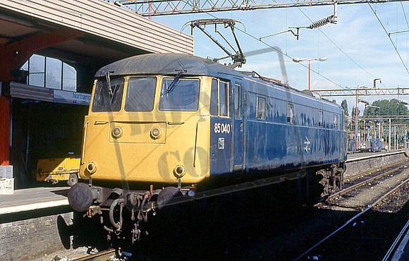 85040 (Cat No GDE85040) NORTHAMPTON 29-8-88 GORDON EDGAR