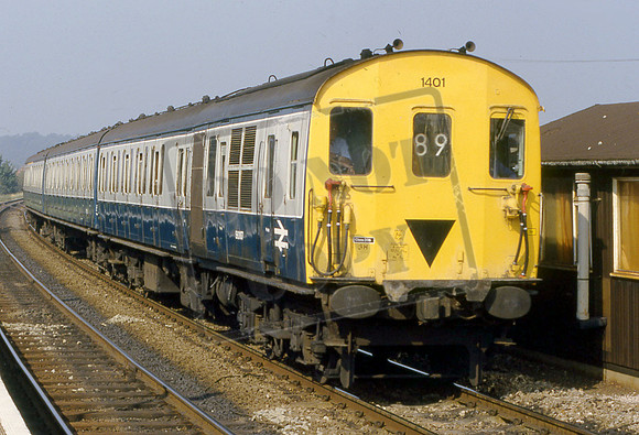 DEMU 1401 (Cat No DEMU KB1401B) ROMSEY 27-9-85 KEITH BARBER