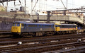 85005 & 87012 (Cat No KB85005) EUSTON MARCH 1987 KEITH BARBER