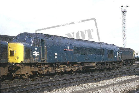 49 THE MANCHESTER REGIMENT (Cat No UN49) TOTON April 1974