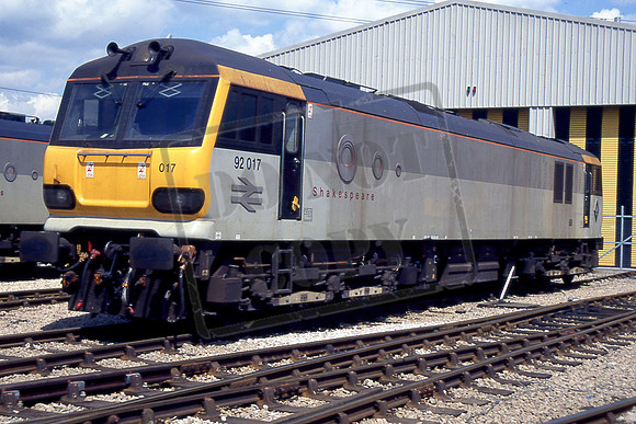 92017 SHAKESPEARE (Cat No TTR2569) Brush Works Loughborough. 20-05-96 Darren Ford