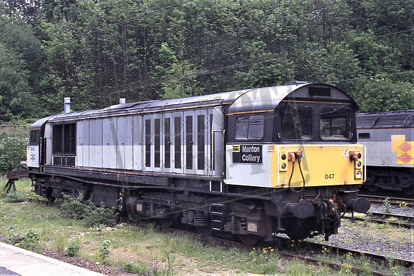 58047 MANTON COLLIERY (Cat No TTR2586) Ipswich 21-05-95 Arthur Cannings
