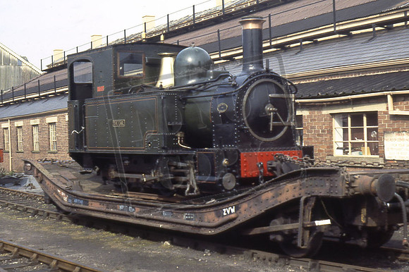 THE EARL (Cat No TTR334) Welshpool loco at Didcot APR 89 Martin High