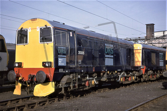 20305 (Cat No TTR2793) Crewe International Depot 02-03-97 Martin High