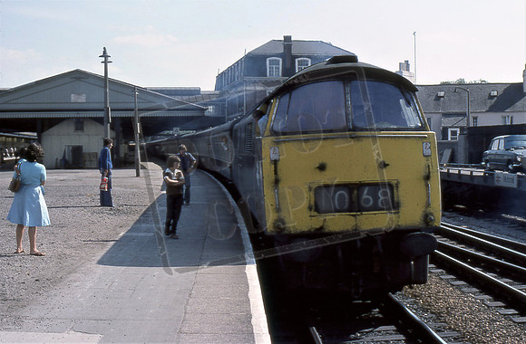 1068 WESTERN RELIANCE (Cat No TTR10051) Newton Abbot 05-08-76 David Canning