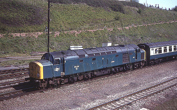 40024 (Cat No UN40024) STOKE GIFFORD on SOUTH WALES WHISTLER 28-09-1984