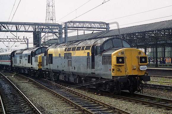 37010 & 37xxx (Cat No JG37010) Crewe Pathfinders Railtour John Griffiths