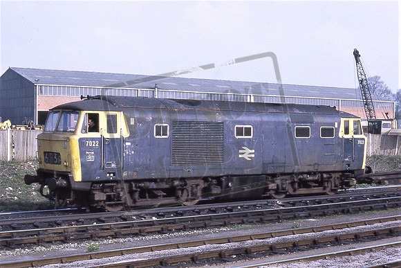 7022 (Cat No TTR10043) Westbury 20-04-74 David Canning