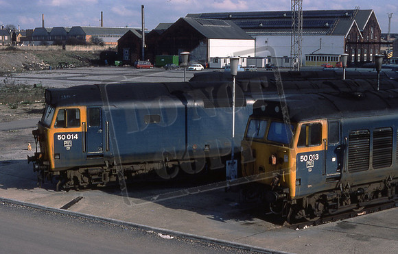 50013 & 50014 (Cat No 202-09) Old Oak Feb 1977 David Canning