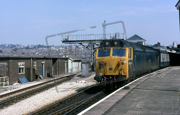 50008 THUNDERER (Cat No 201-35) Plymouth possibly. May 79 David canning