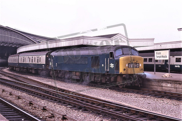 15 (Cat No TTR10115) Bristol Temple Meads JAN 74 David Canning