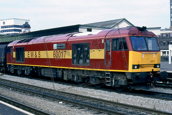 60017 SHOTTON WORKS CENTENARY YEAR 1996 (Cat No TTR2884) Cardiff 23-07-97 Andrew Wiltshire