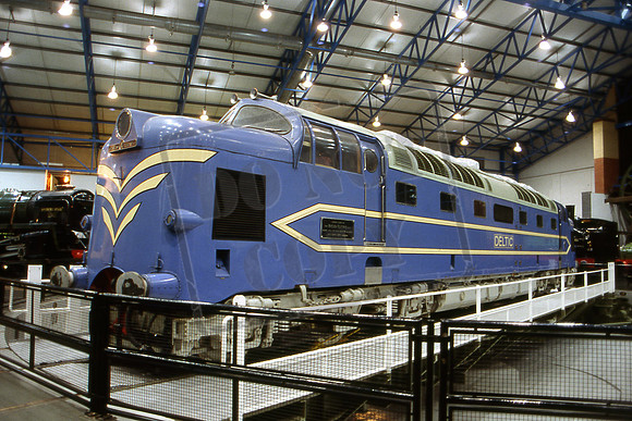 DELTIC (Cat No DEL001) NRM York just after being moved inside. 21-10-93 Colin Marsden