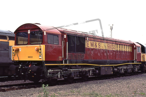 58033 (Cat No TTR2607) Stratford Depot 08-06-96 Michael Hill