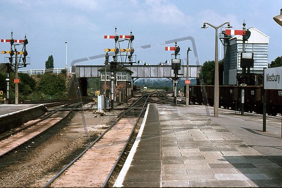 WESTBURY STATION (Cat No TTR10245) SEPT 75 David Canning