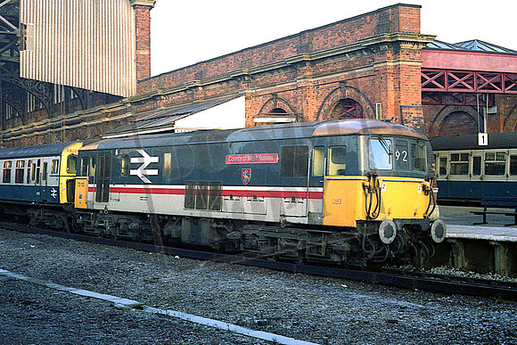 73113 COUNTY OF WEST SUSSEX (Cat No MSP73113B) Bournemouth 12-12-1987 Mike Spencer 104