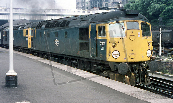 5341 & 5338 (Cat No UN5341) EDINBURGH 1973