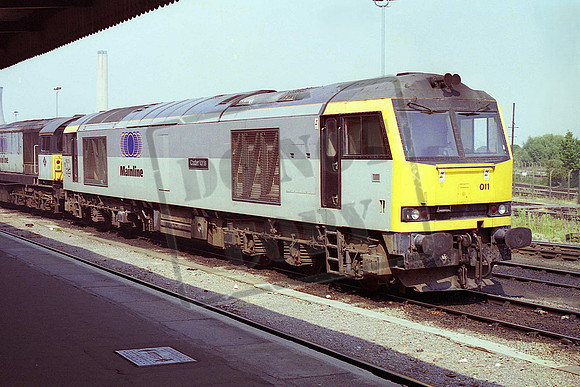 60011 CALDER IDRIS (Cat No MSP60011) Didcot 20-08-1995 Mike Spencer 444