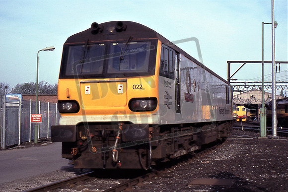 92022 CHARLES DICKENS (Cat No TTR2790) Crewe International Depot 02-03-97 Martin High