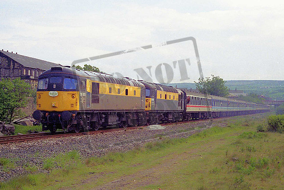 26003 & 26005 (Cat No JG26003) Pathfinders 1Z46 13.40 Preston - Pteston. Possible on the Colne branch. 23-05-1993 John Griffiths
