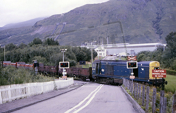 20179 (Cat No UN20179) BR ALCON SIDING FORT WILLIAM 28-08-1986