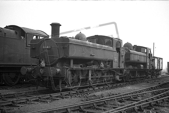 1641 (Cat No TTPS1641) 2F 1600 Class Pannier Tank. Radyr 01-11-1964