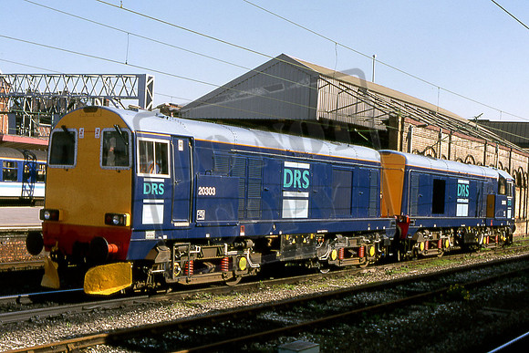 20303 & 20305 (Cat No TTR2891) Crewe. 02-06-97 Darren Ford