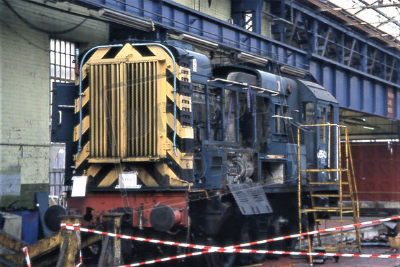 08643 (Cat No TTR572) Crewe BREL 21-07-90 Martin High