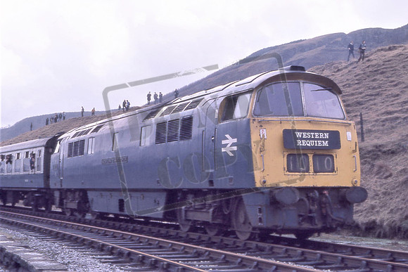 1010 WESTERN CAMPAIGNER (Cat No 205-09) Treherbert on RPPR Western Rquiem tour. 13-2-77 Colin Marsden