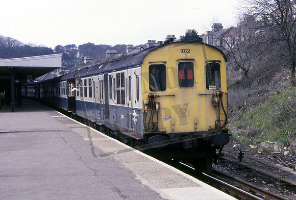 DEMU 1012 (Cat No DEMU 1012) HASTINGS 26-4-1986